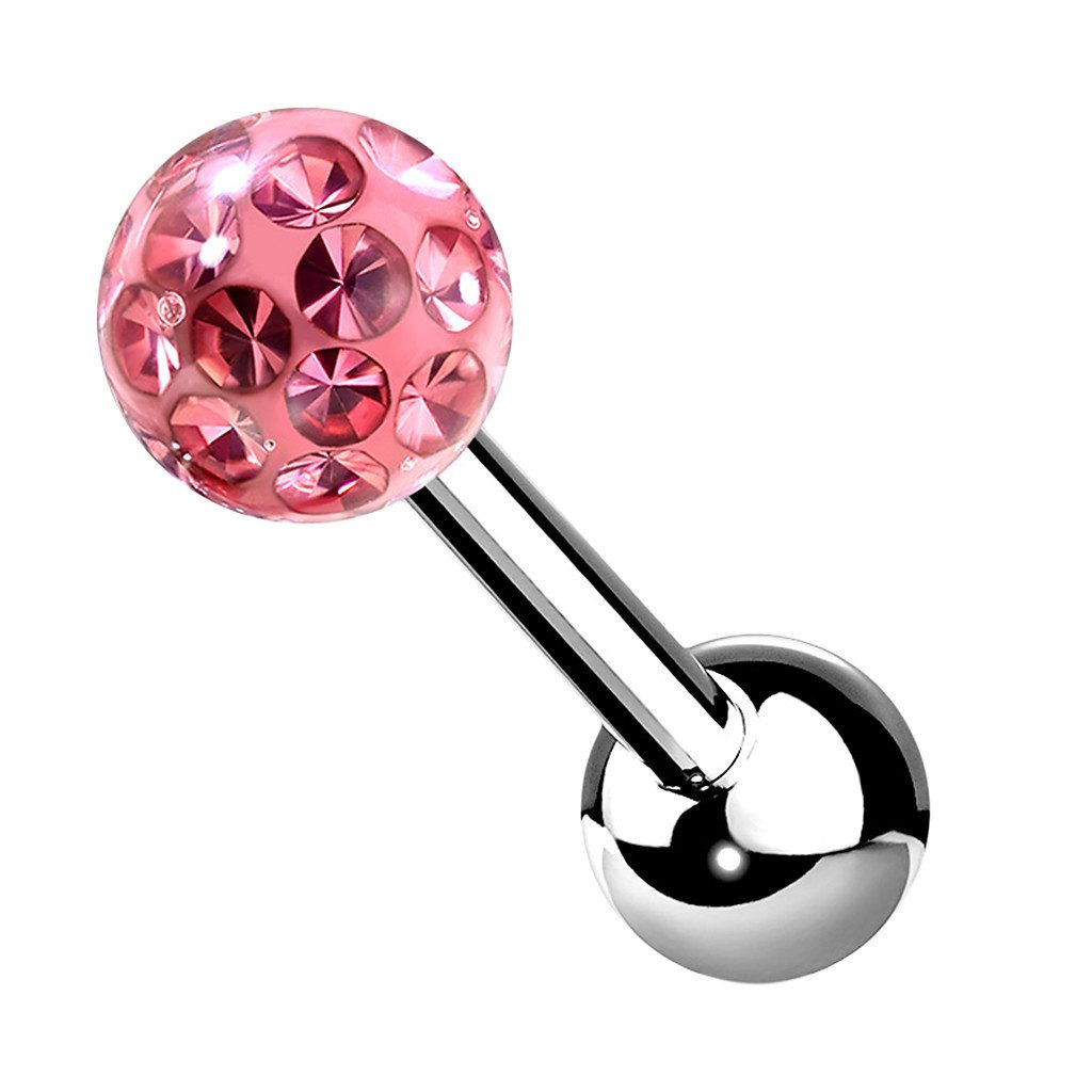 Taffstyle Piercing-Set Tragus Epoxy beschichtet Kristall günstig online kaufen