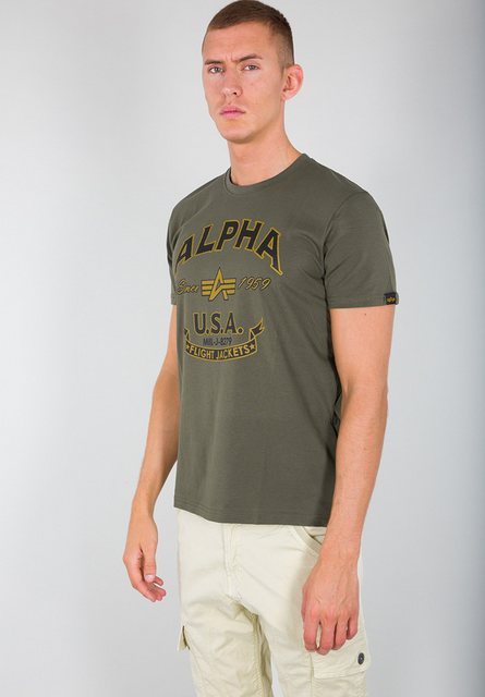Alpha Industries T-Shirt ALPHA INDUSTRIES Men - T-Shirts Alpha FJ T günstig online kaufen