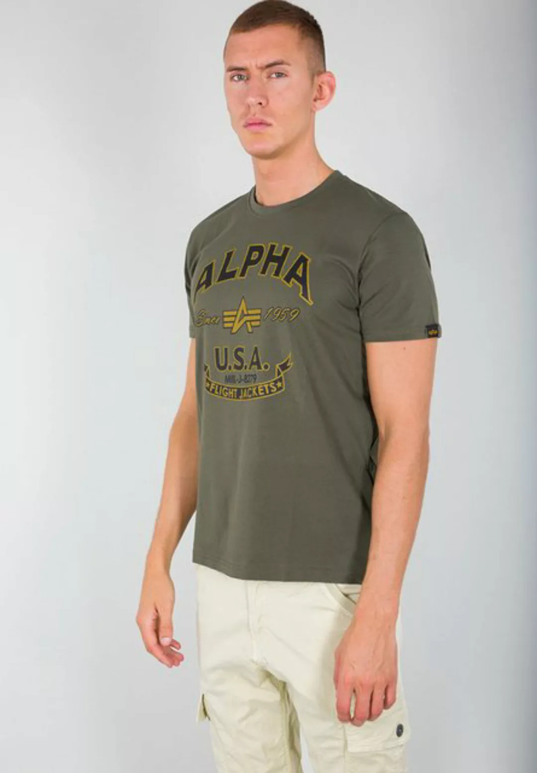 Alpha Industries T-Shirt Alpha Industries Men - T-Shirts Alpha FJ T günstig online kaufen