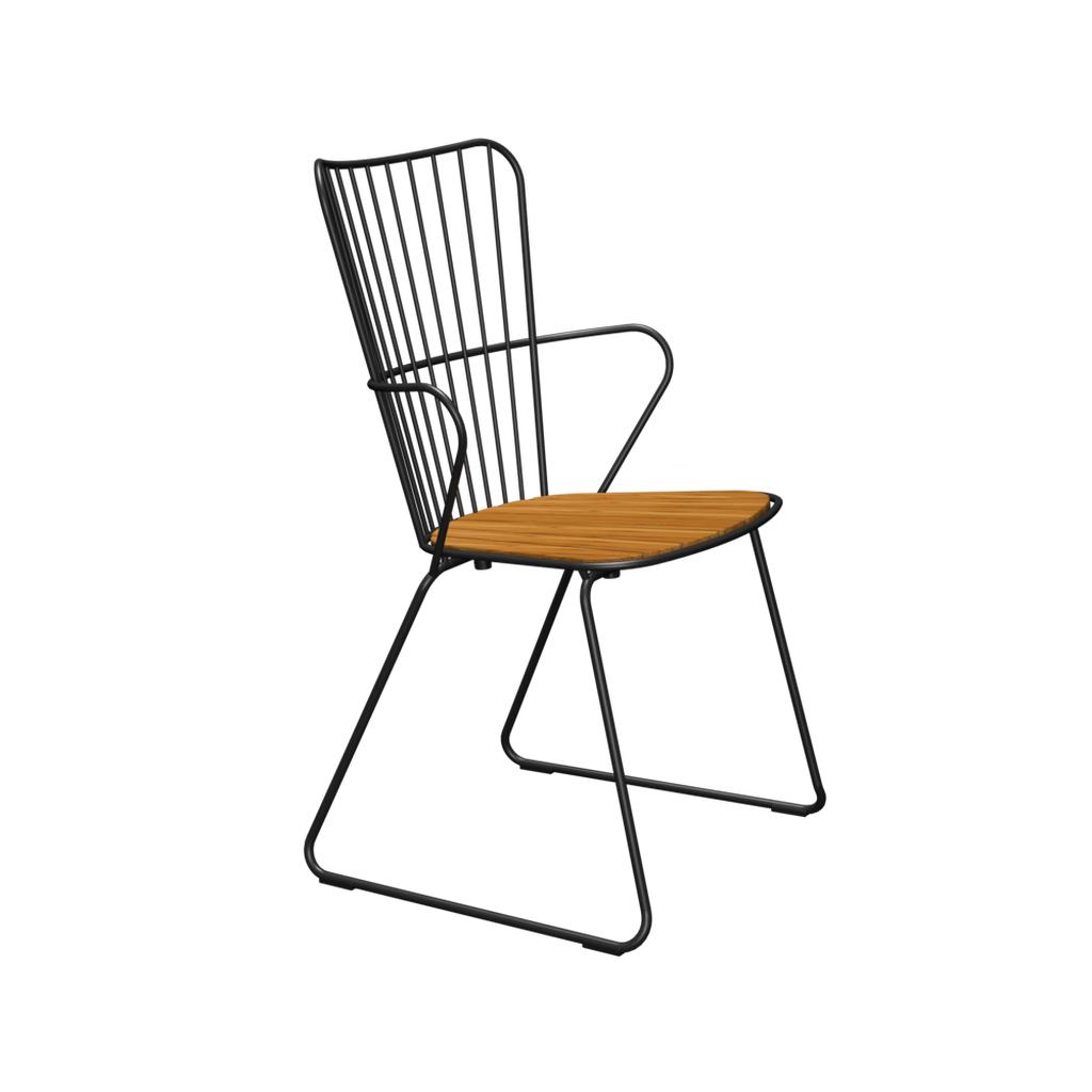 Outdoor Gartenstuhl Dining Chair PAON black günstig online kaufen