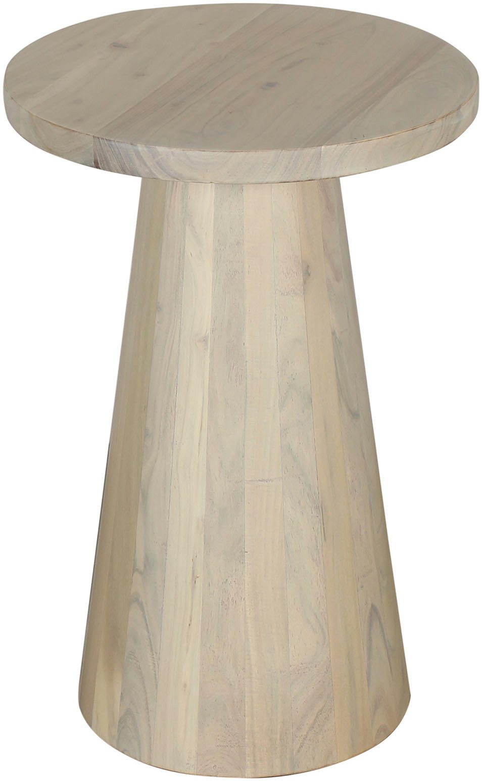 byLIVING Beistelltisch "Cone", aus Massivholz in schwarz oder white wash, v günstig online kaufen