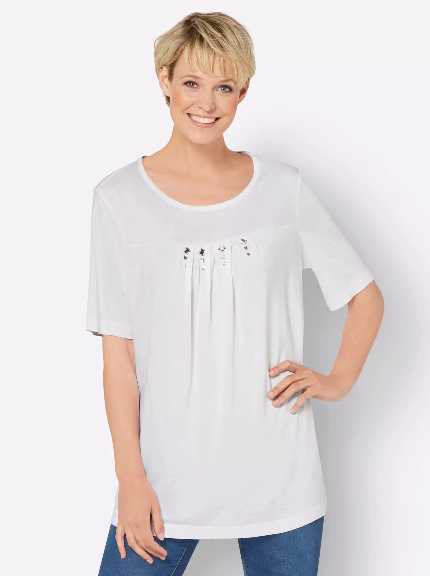 Classic Basics Kurzarmshirt "Kurzarm-Shirt", (1 tlg.) günstig online kaufen