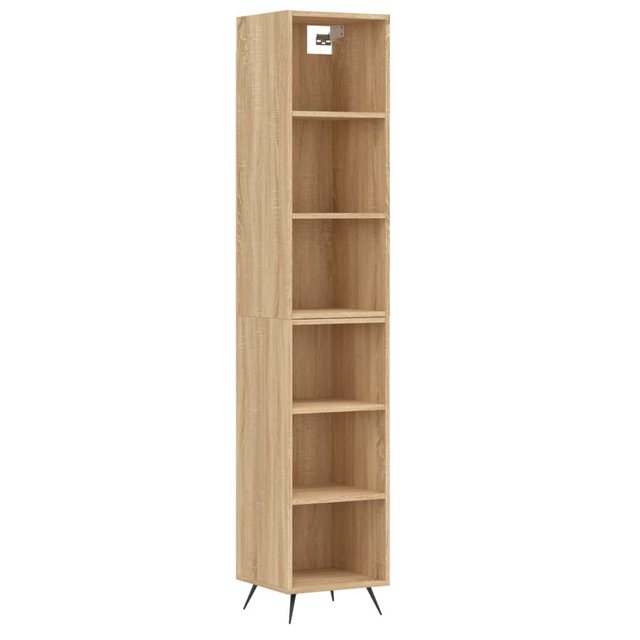 vidaXL Kleiderschrank Highboard Sonoma-Eiche 34,5x32,5x180 cm Holzwerkstoff günstig online kaufen