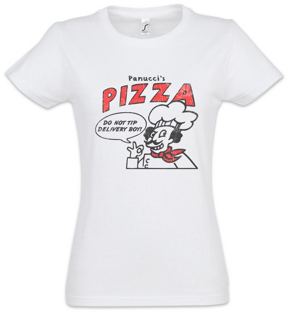 Urban Backwoods Print-Shirt Panucci's Pizza Damen T-Shirt Italia Italien Ma günstig online kaufen