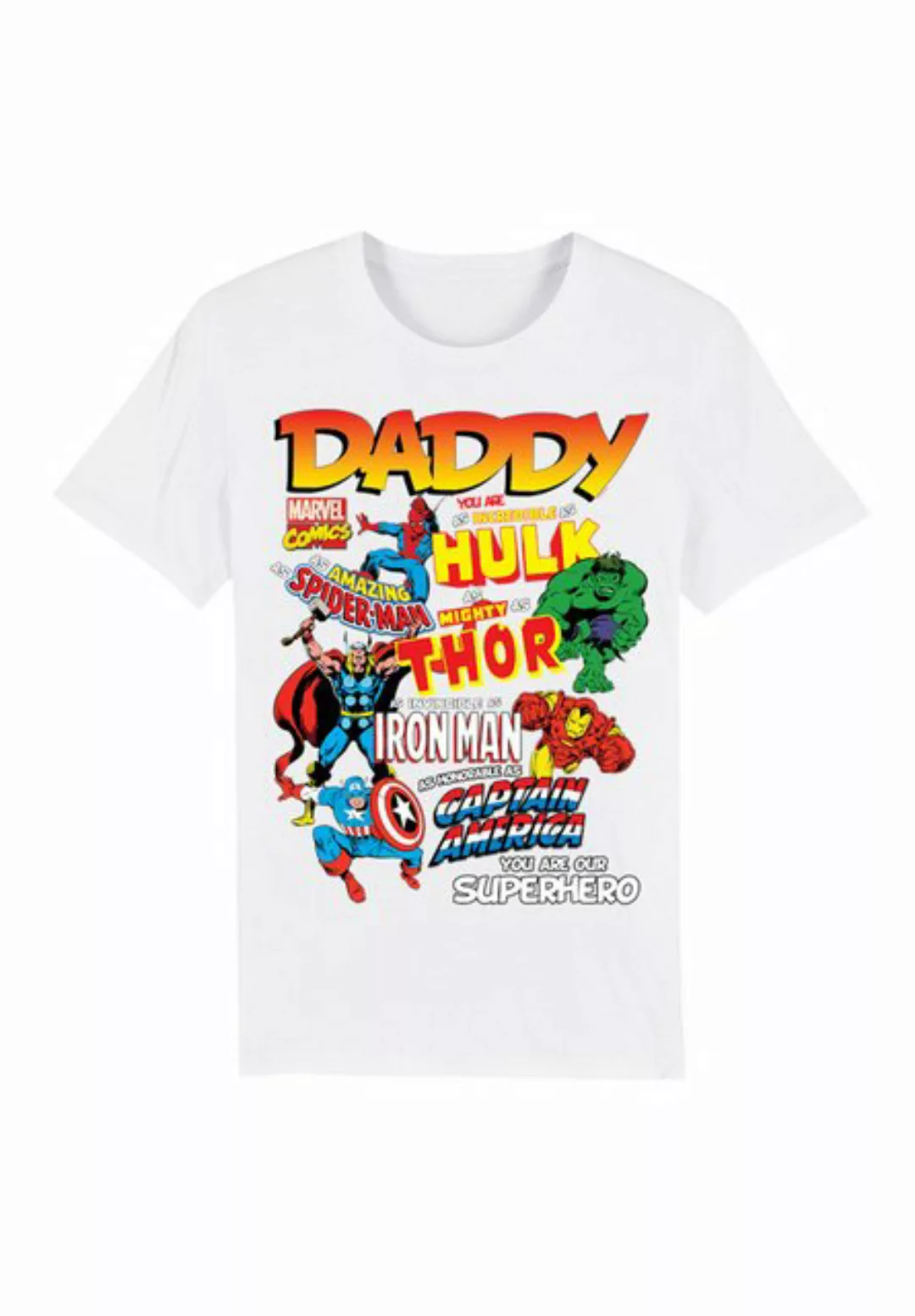 F4NT4STIC T-Shirt Marvel Comics Our Dad Superhero Premium Qualität günstig online kaufen