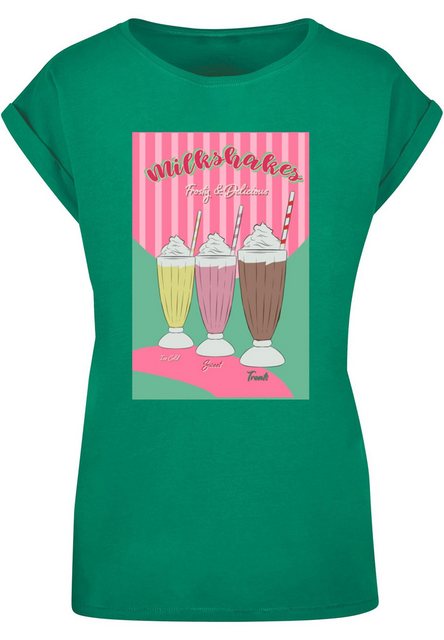 MisterTee T-Shirt MisterTee Ladies Milkshake Tee - Extended Shoulder Tee (1 günstig online kaufen