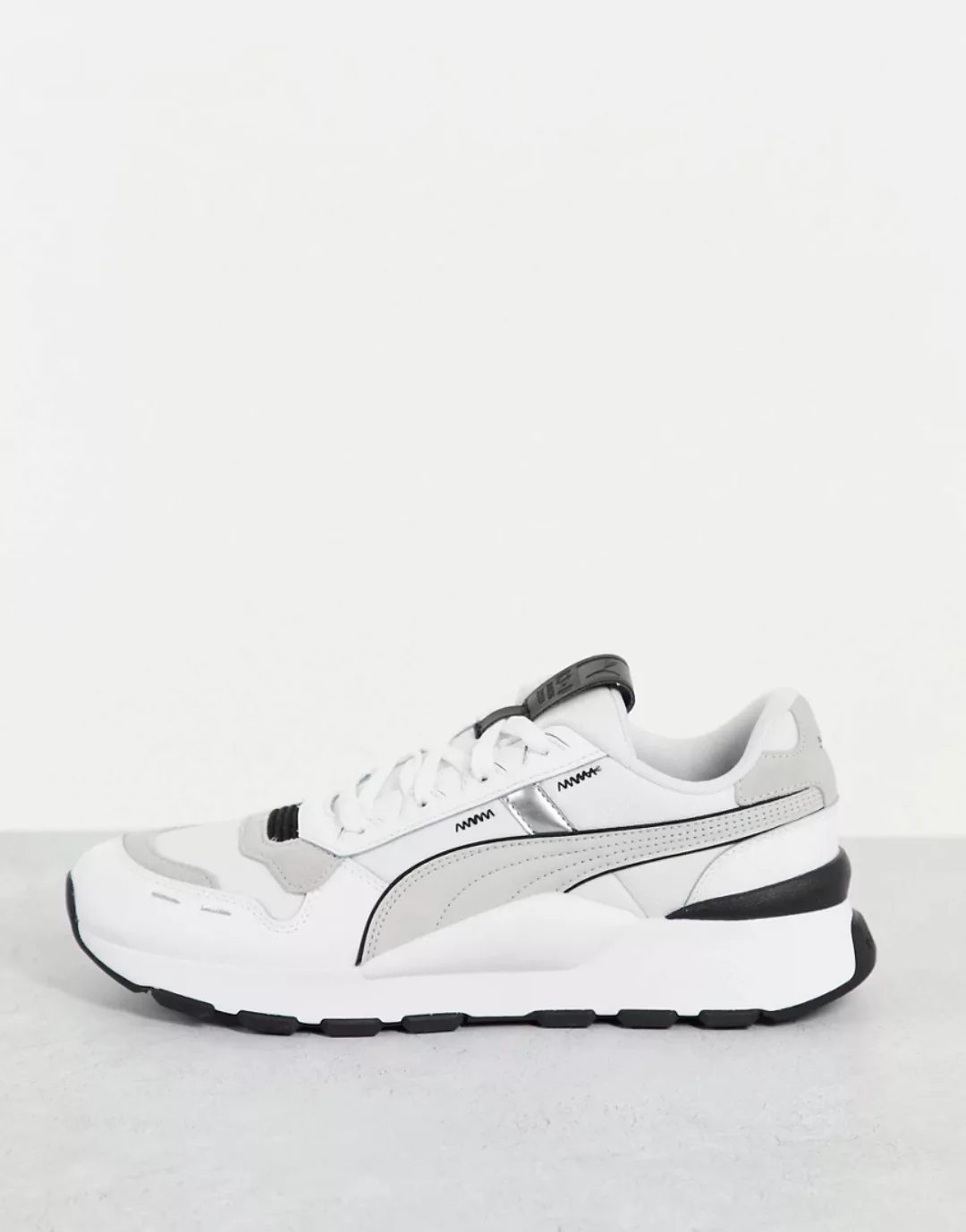 Puma – RS 2.0 Futura – Sneaker in Weiß und Grau günstig online kaufen
