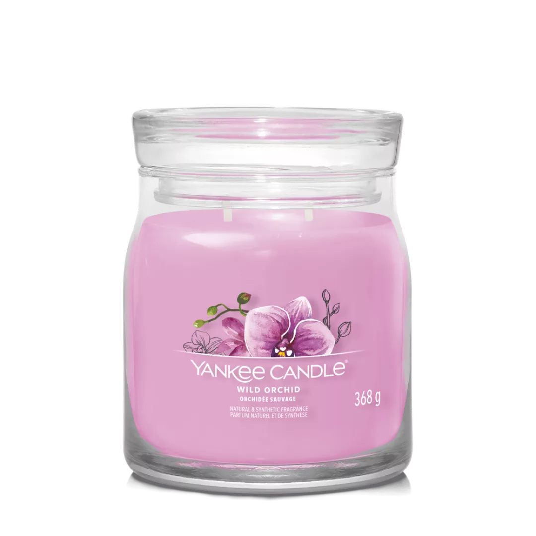 Yankee Candle Duftkerze Signature Wild Orchid 368g günstig online kaufen