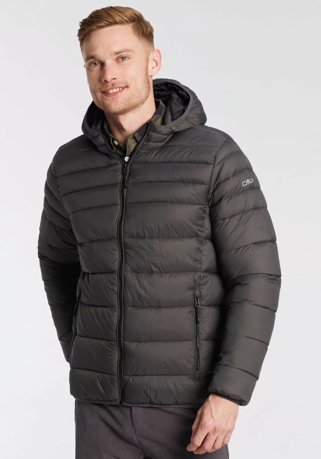 CMP Steppjacke "MAN JACKET FIX HOOD", mit Kapuze günstig online kaufen