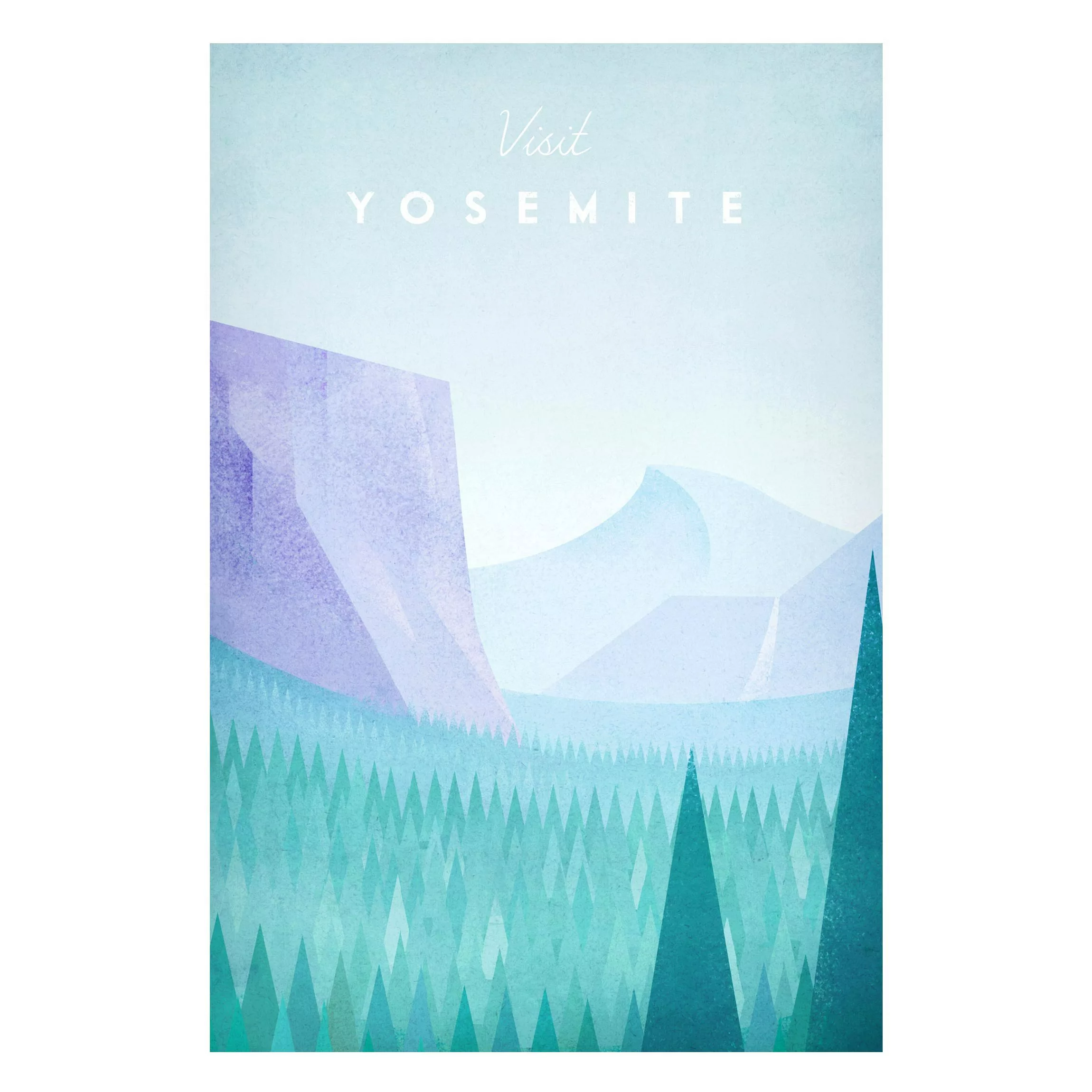 Magnettafel Architektur & Skyline - Hochformat 2:3 Reiseposter - Yosemite P günstig online kaufen