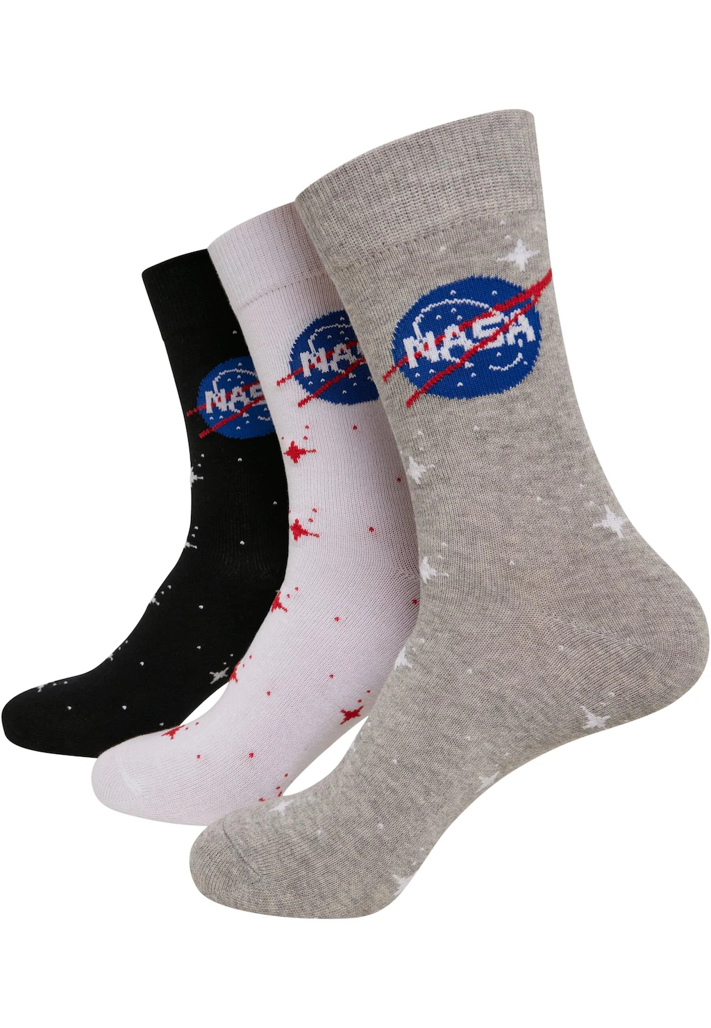 MisterTee Strümpfe "MisterTee Unisex NASA Insignia Socks 3-Pack", (1 Paar) günstig online kaufen