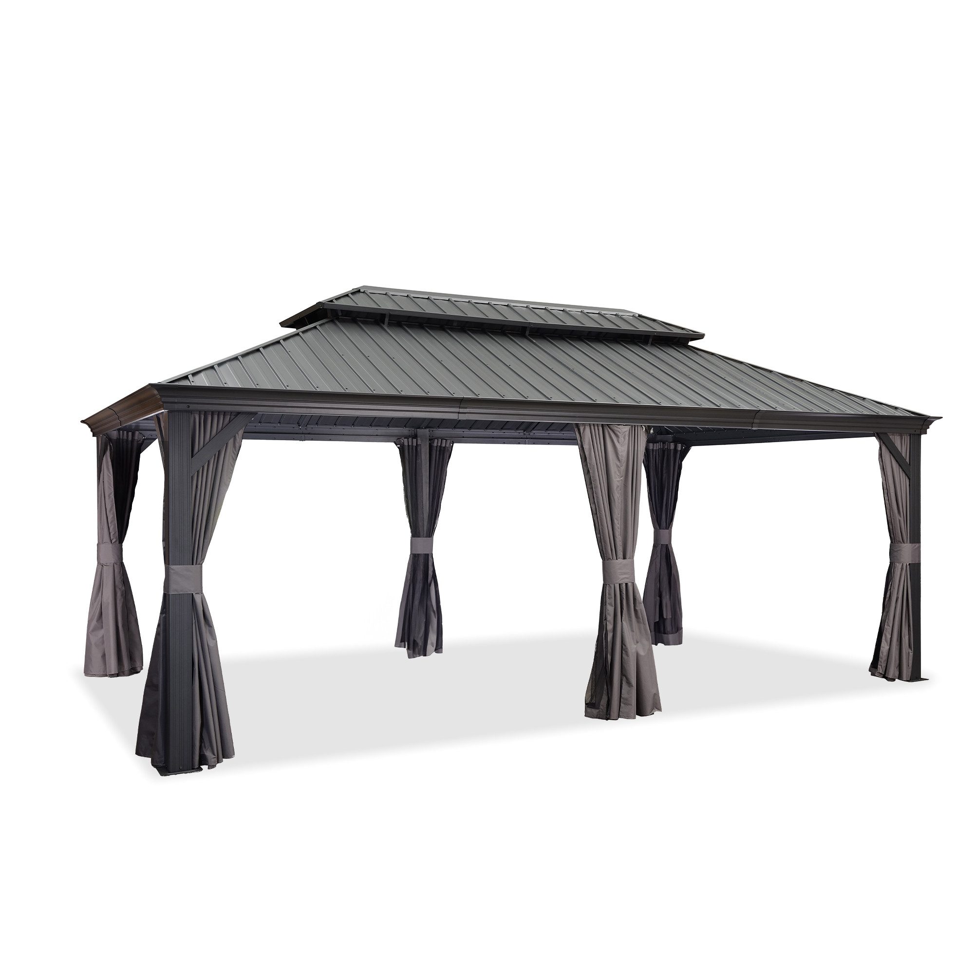 PURPLE LEAF Pavillon Alu Gartenpavillon mit günstig online kaufen