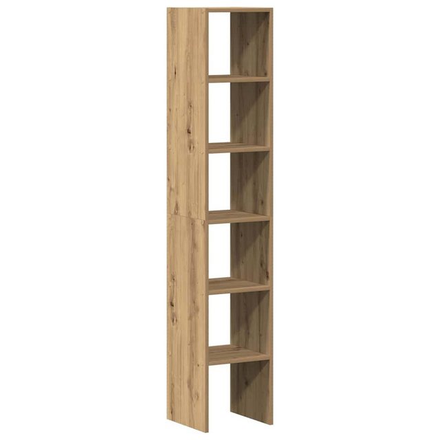 vidaXL Fächerschrank Bücherregale 2 Stk. Stapelbar Artisan-Eiche 30x30x80 c günstig online kaufen