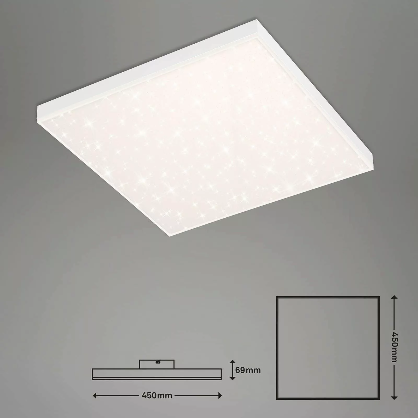 LED-Panel Frameless SL WiFi Bluetooth 45x45cm günstig online kaufen