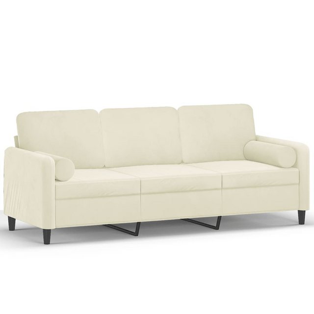 Nettlife Sofa 2-Sitzer-Sofa Doppelsofa mit Zierkissen 138/158/198 CM Samt günstig online kaufen