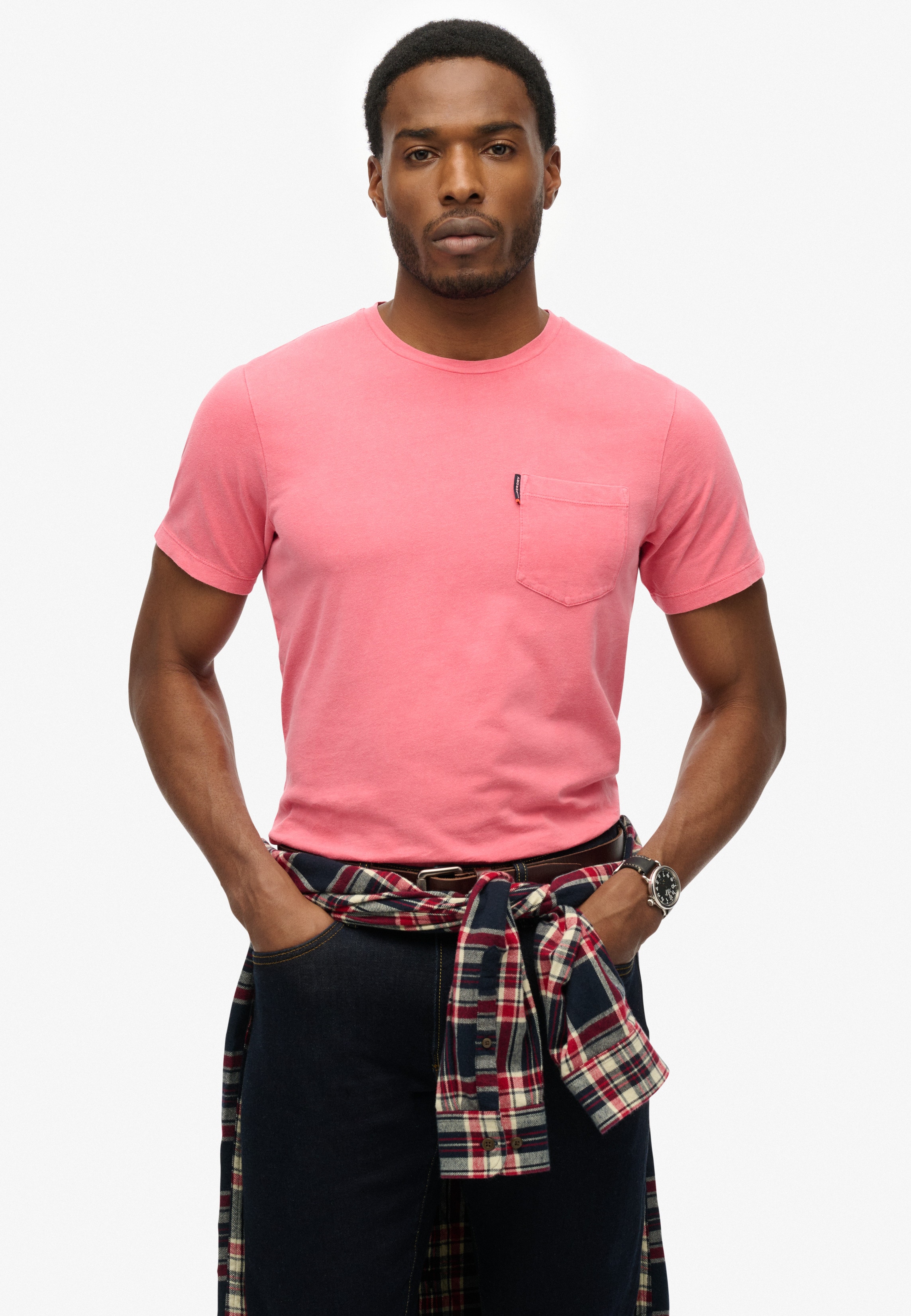 Superdry Rundhalsshirt "CLASSIC ESSENTIAL POCKET TEE" günstig online kaufen