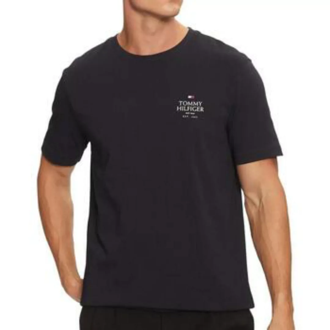 Tommy Hilfiger  T-Shirts & Poloshirts MW0MW36500 STACK TEE-DW5 DESERT SKY günstig online kaufen