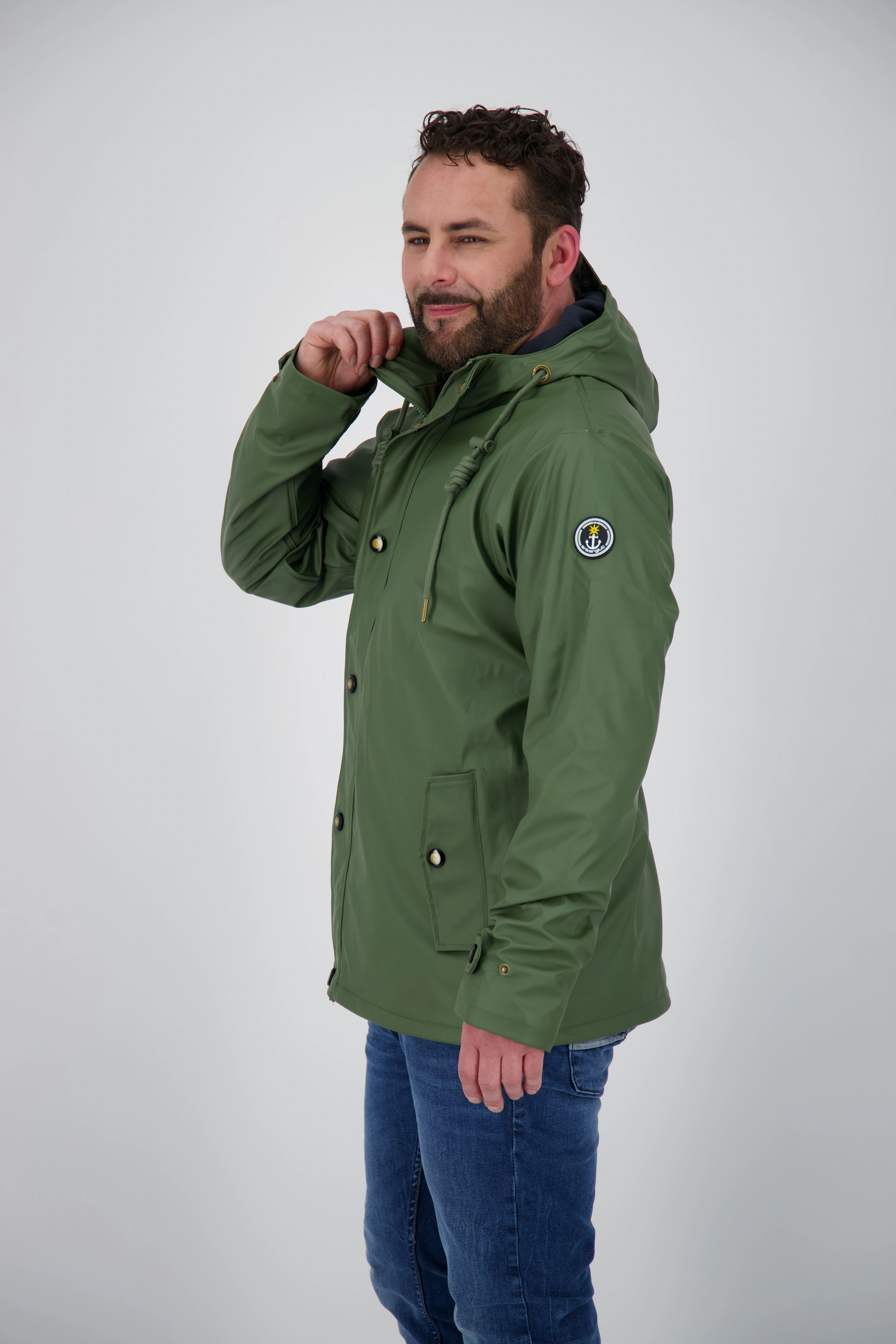 DEPROC Active Regenjacke "Friesennerz ANKERGLUTREISE MEN", auch in Großen G günstig online kaufen