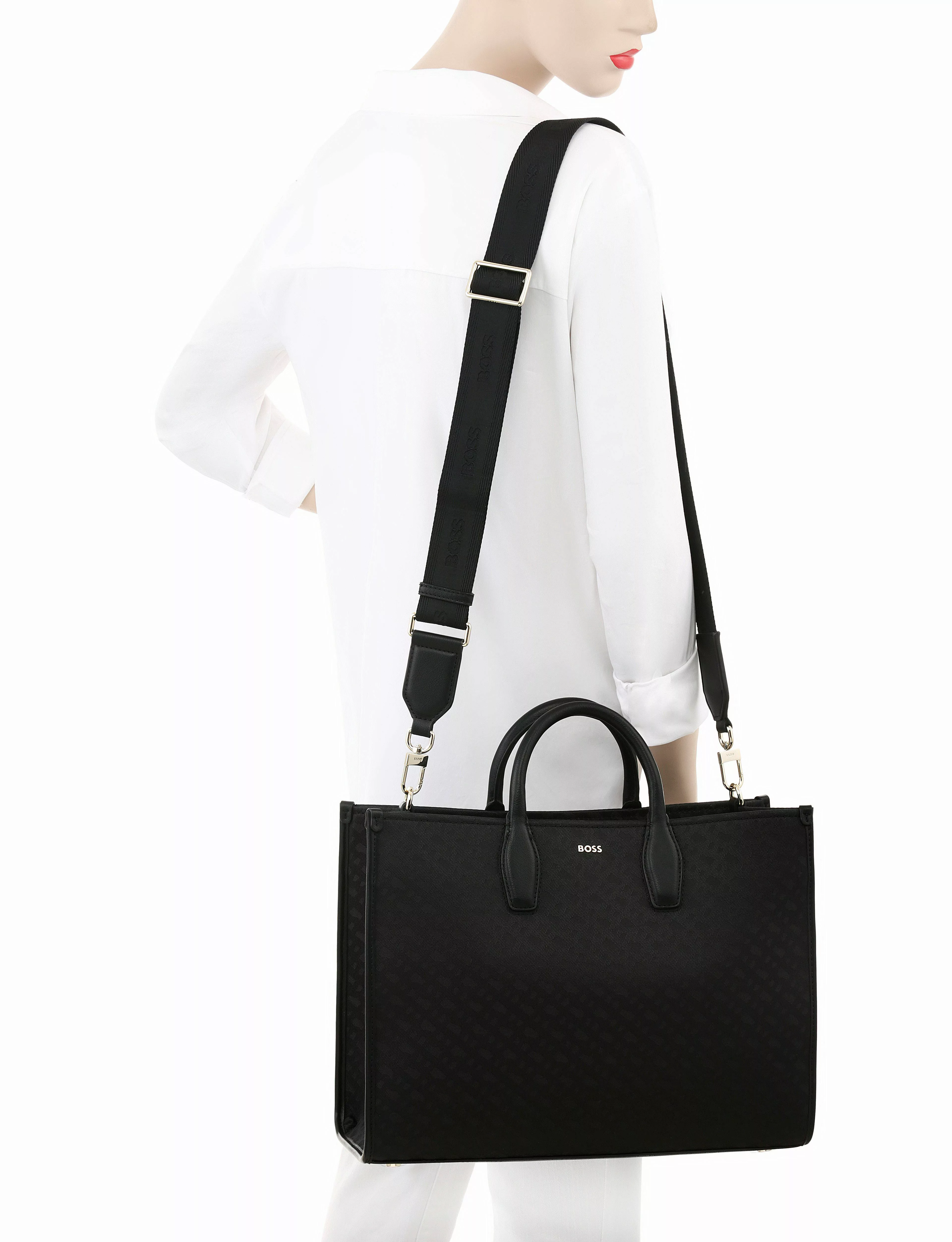 BOSS Henkeltasche SANDY MED Tote, Shopper, günstig online kaufen