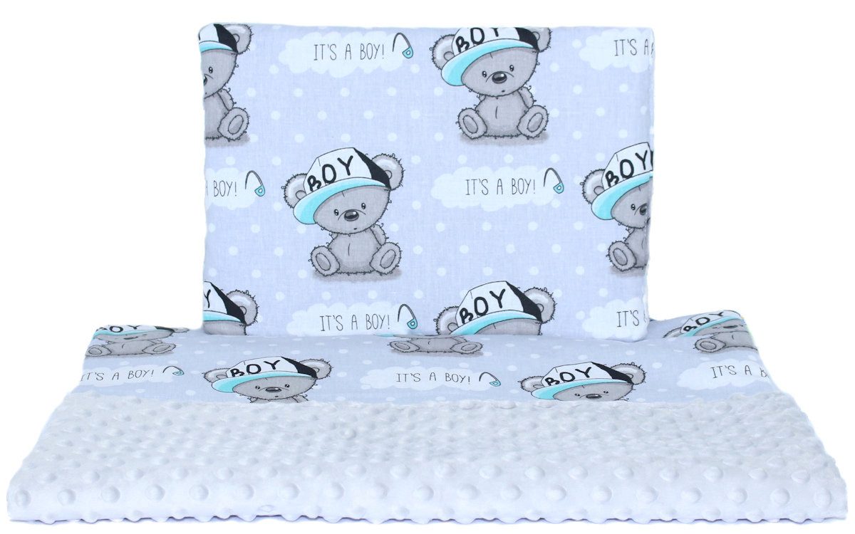 Primawela Babybettdecke Minky Baby Kinderwagenset Kuscheldecke günstig online kaufen