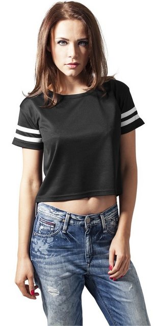 URBAN CLASSICS Kurzarmshirt Urban Classics Damen Ladies Mesh Short Tee (1-t günstig online kaufen