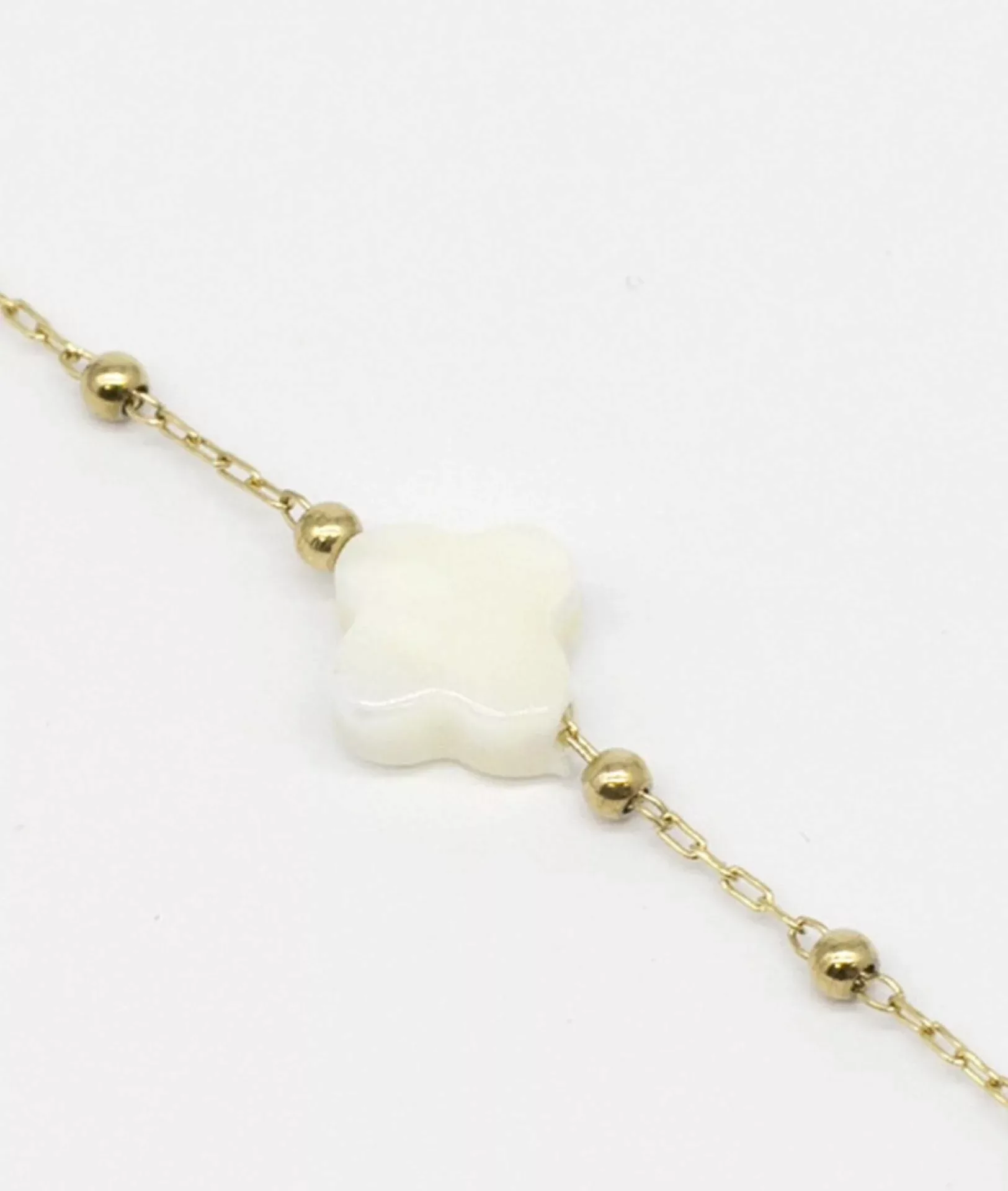 Zag Bijoux Armband Blume gold/perlmutt günstig online kaufen