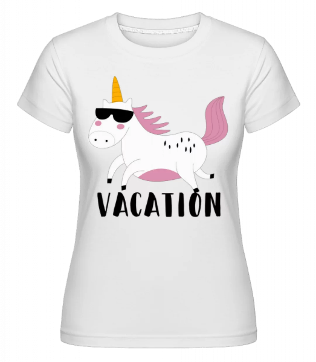 Vacation Unicorn · Shirtinator Frauen T-Shirt günstig online kaufen