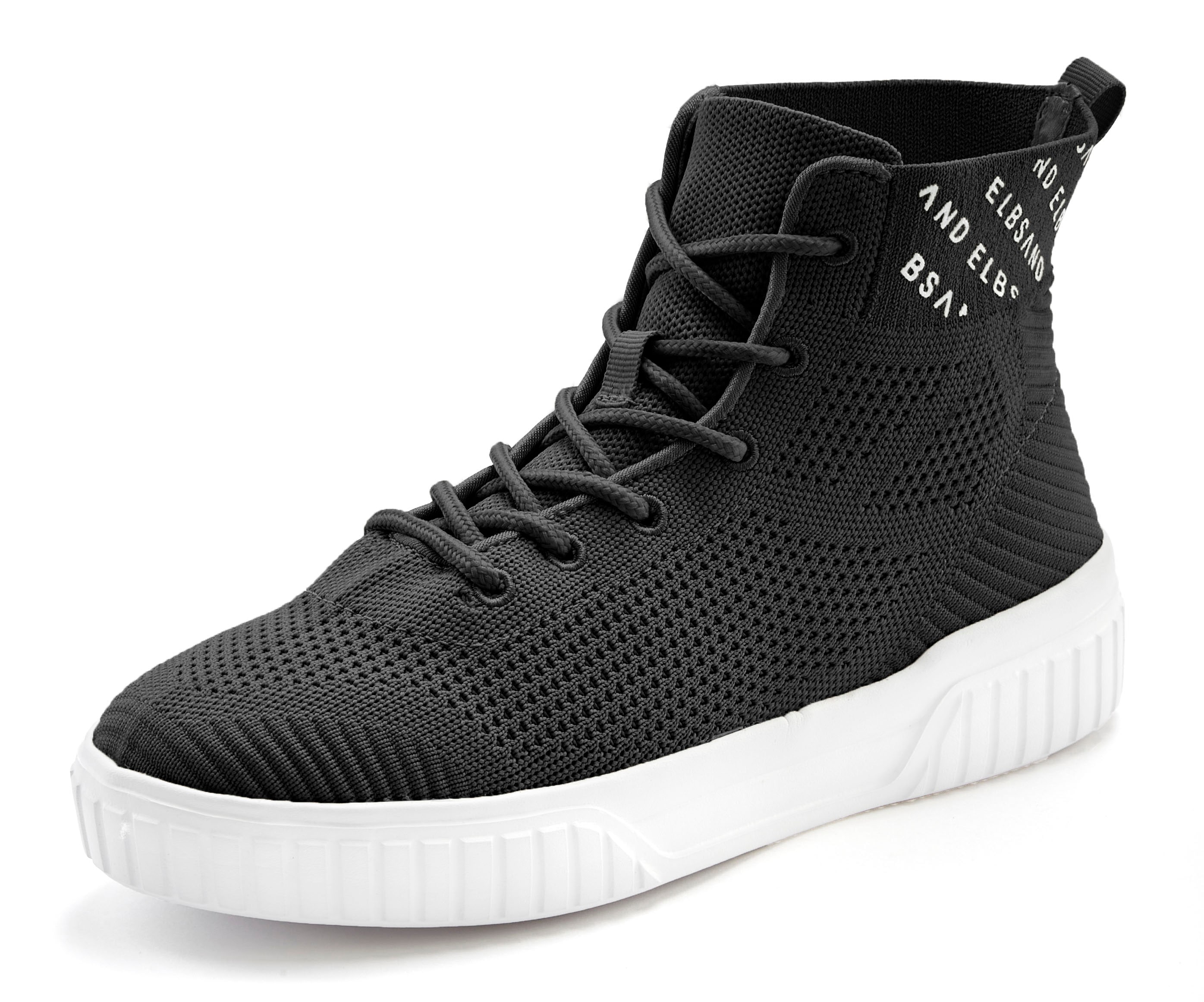 Elbsand Sneaker, High Top in modischer Mesh-Optik VEGAN günstig online kaufen