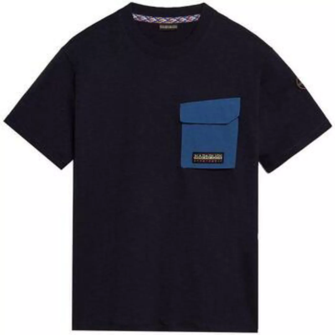 Napapijri  T-Shirts & Poloshirts S Tepees T-Shirt Navy Blue günstig online kaufen