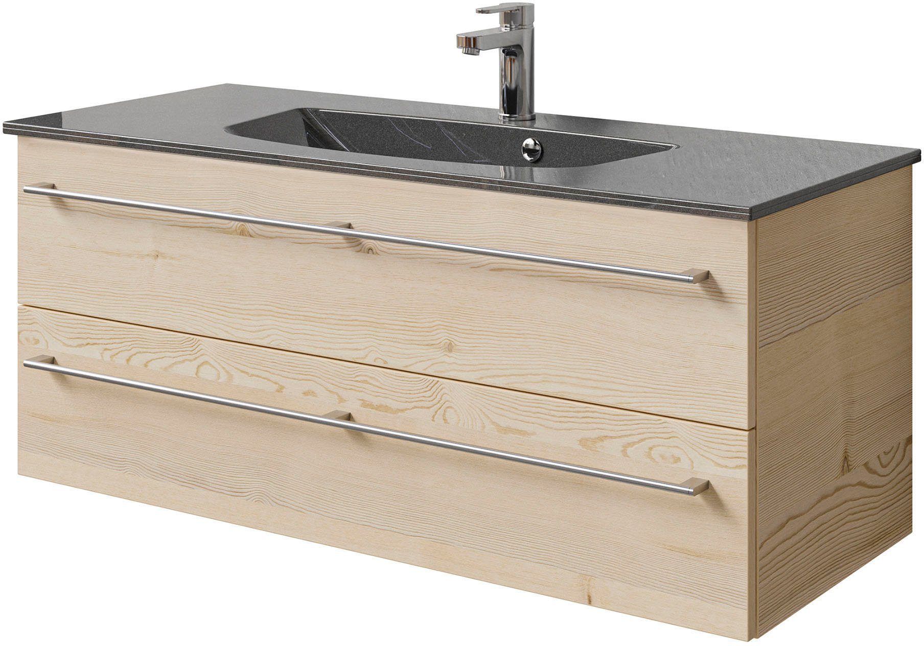 Saphir Waschtisch "Serie 6025 Mineralmarmor-Waschtisch mit Unterschrank, 11 günstig online kaufen