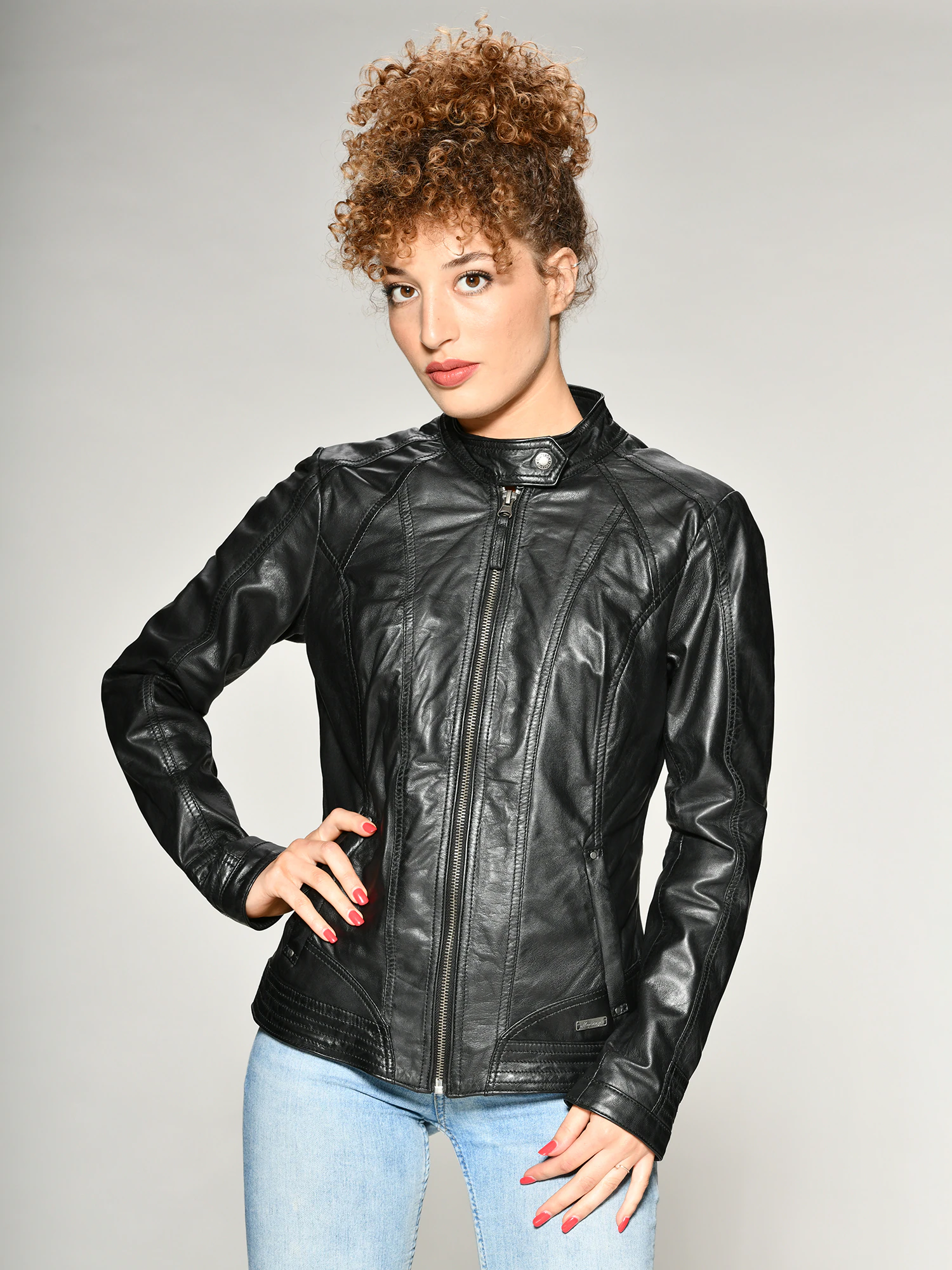 MUSTANG Lederjacke "Blanche" günstig online kaufen