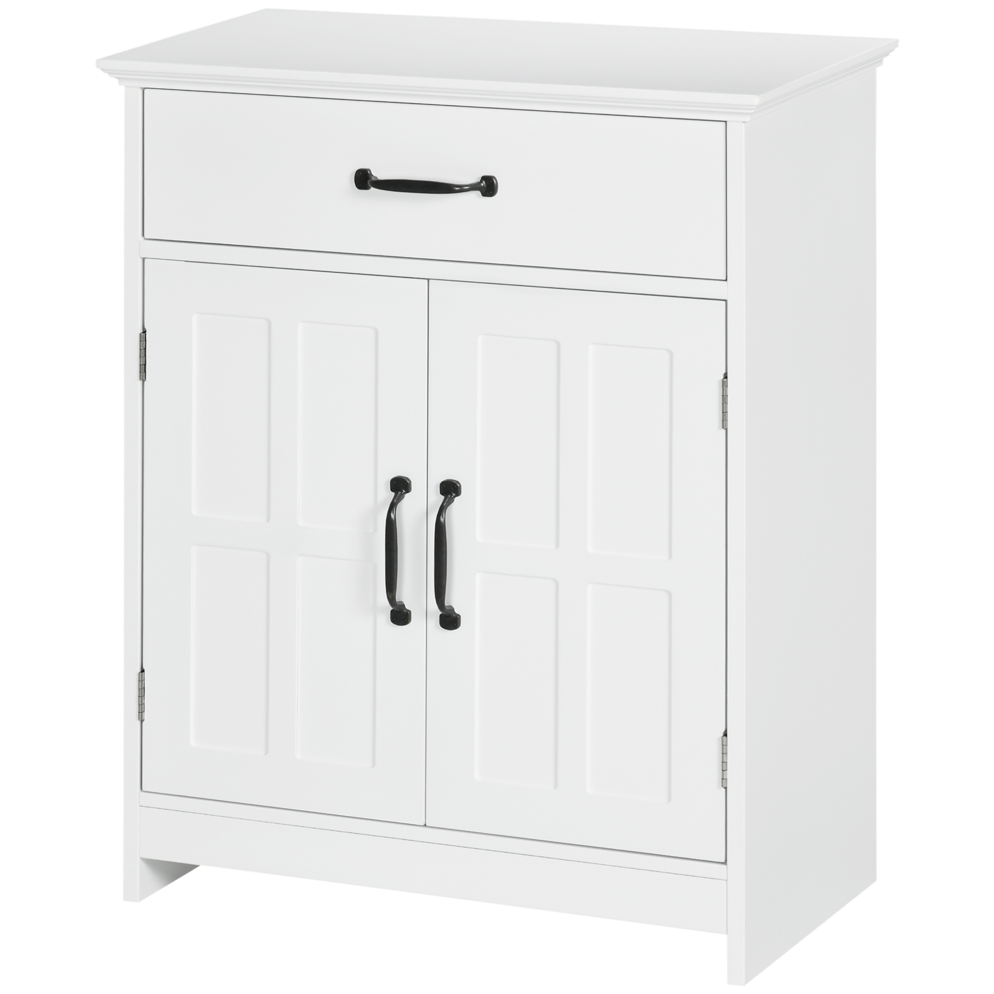 kleankin Badezimmer Unterschrank mit Doppeltür, Schublade und verstellbarem günstig online kaufen