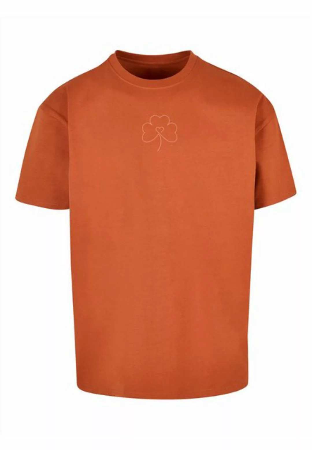 Merchcode T-Shirt Merchcode Herren Spring - Leaf Clover Flower Heavy Oversi günstig online kaufen