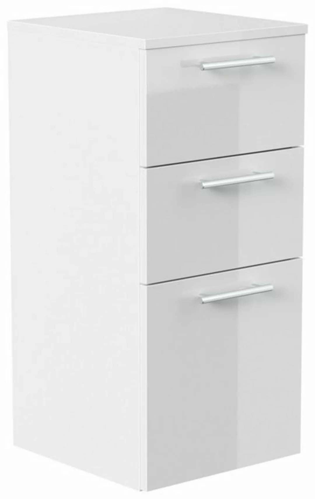 Magnolia Home Midischrank Midischrank 75 cm weiss hochglanz günstig online kaufen