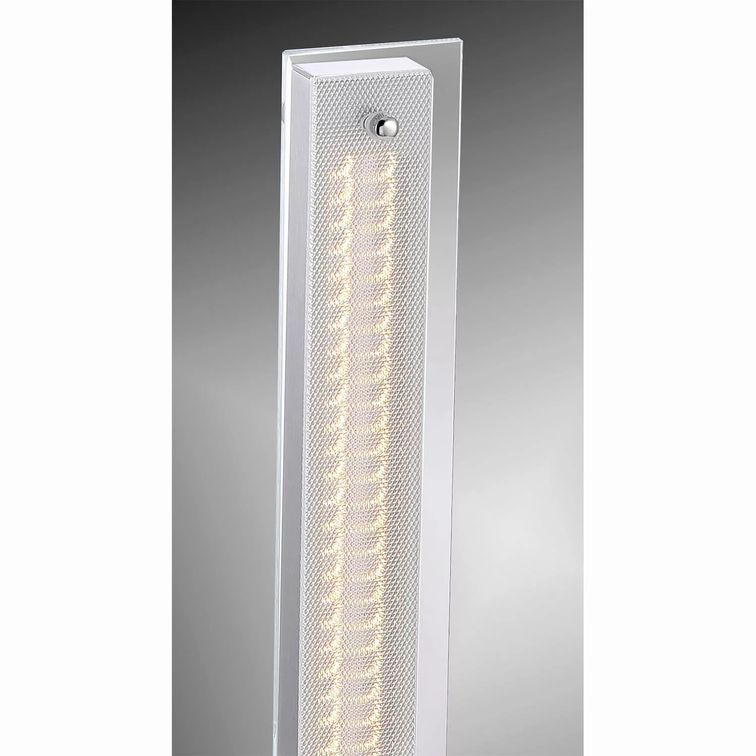 home24 Paul Neuhaus LED-Tischleuchte Foil Modern Stahl Eisen 14x11x39 cm (B günstig online kaufen