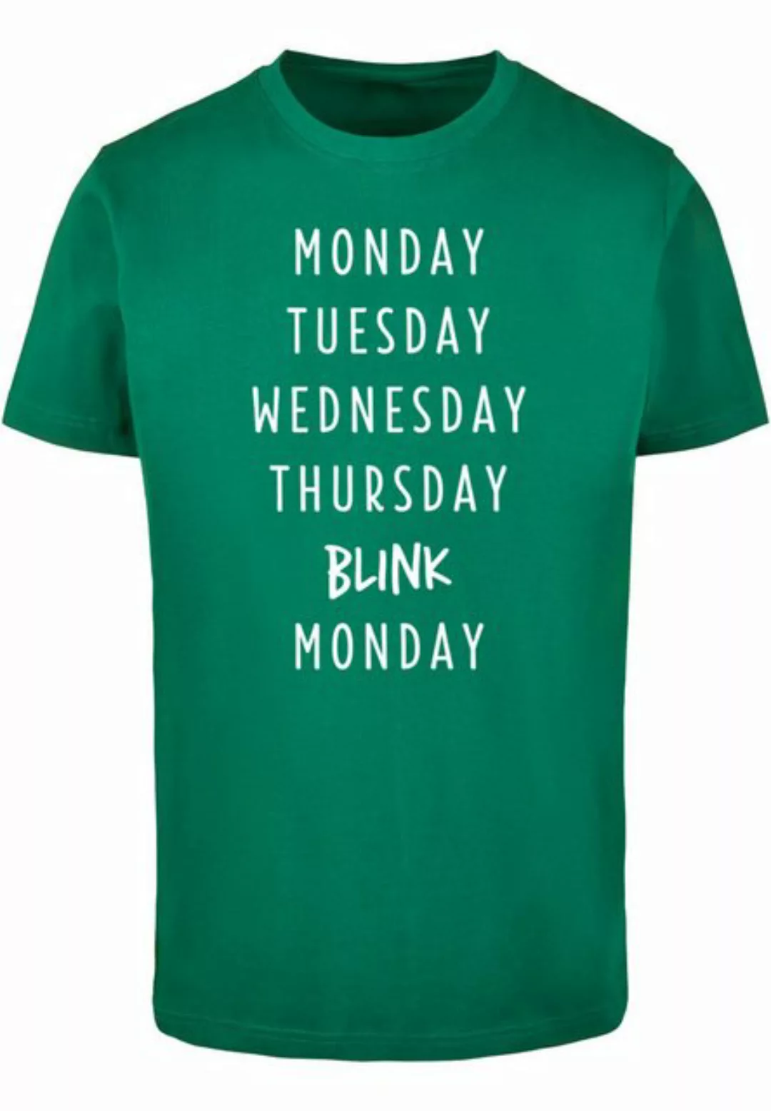 MisterTee T-Shirt MisterTee Herren Blink T-Shirt Round Neck (1-tlg) günstig online kaufen