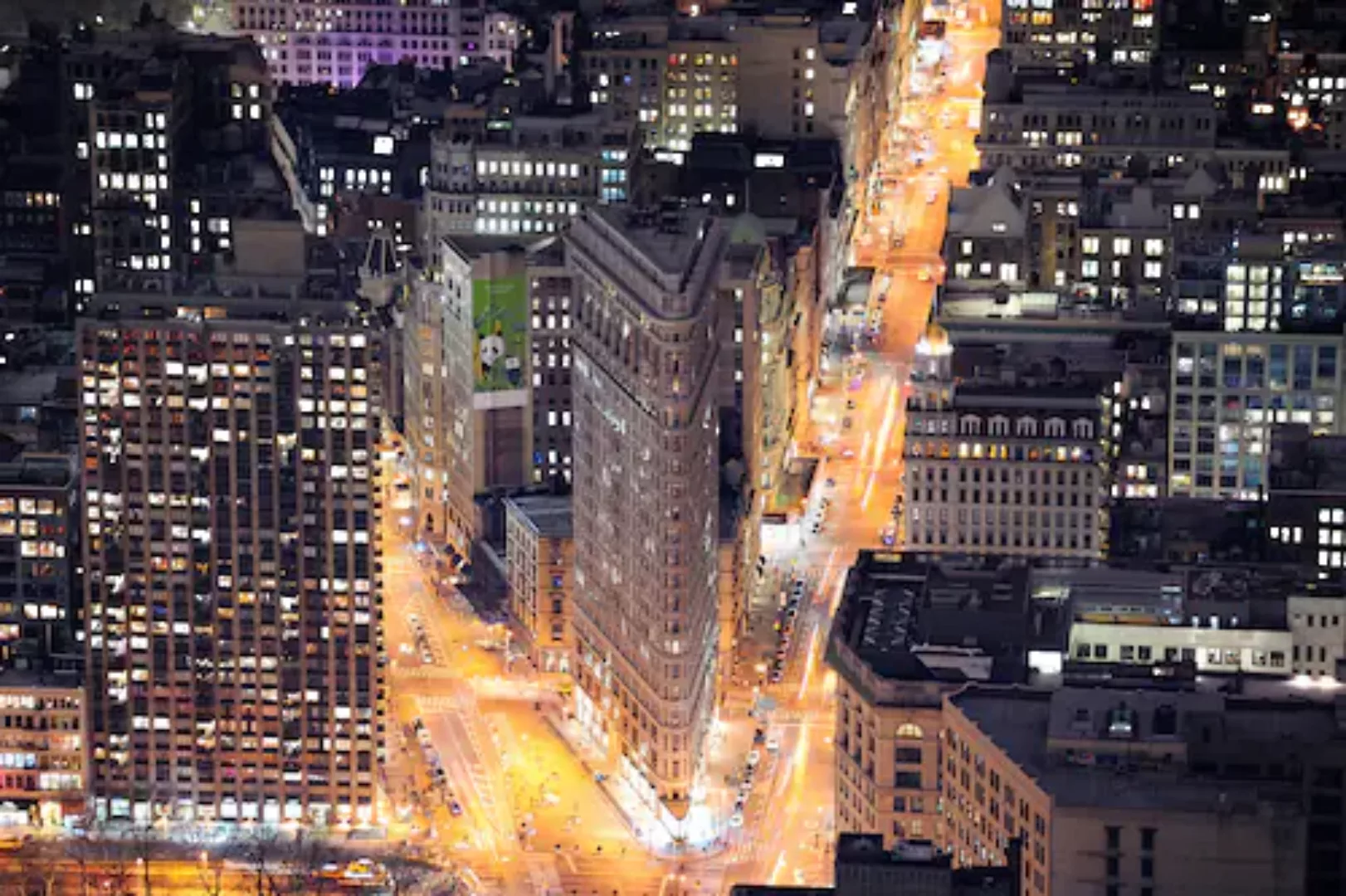 Papermoon Fototapete »NEW YORK-BROOKLYN BRIDGE MANHATTAN SKYLINE TIMES SQUA günstig online kaufen