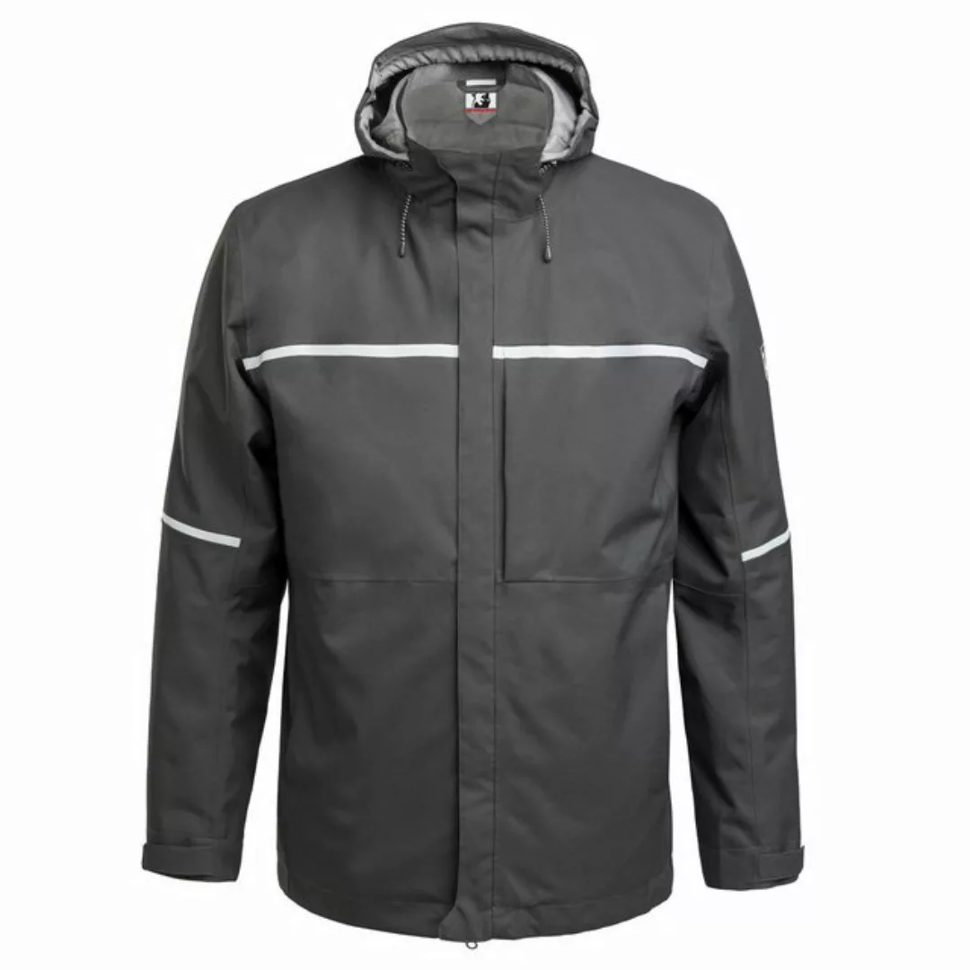 Qualitex Workwear Hardshelljacke wetterfeste Hardshelljacke, Reflex-Regenja günstig online kaufen