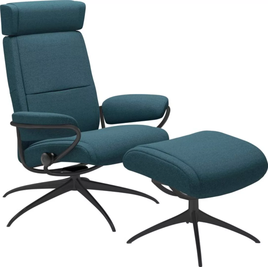 Stressless® Relaxsessel »Paris«, (Set, Relaxsessel mit Hocker), mit Hocker, günstig online kaufen