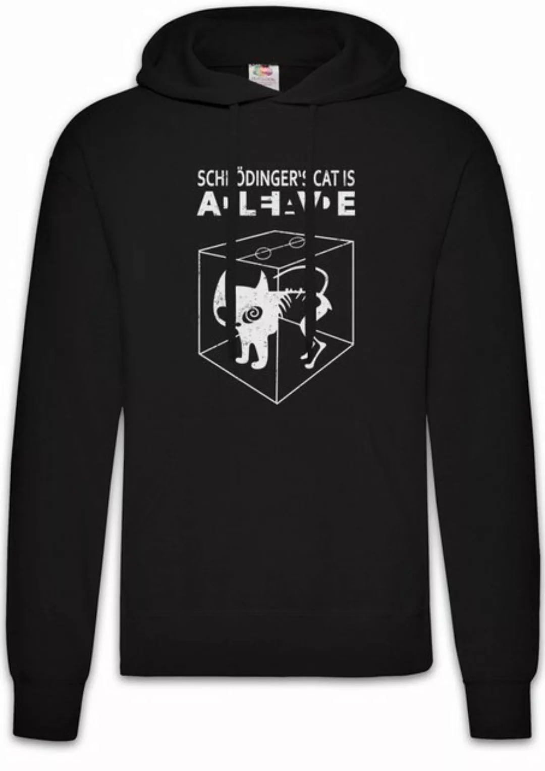 Urban Backwoods Hoodie Schrödinger's Cat Is Alive Dead II Herren Hoodie The günstig online kaufen