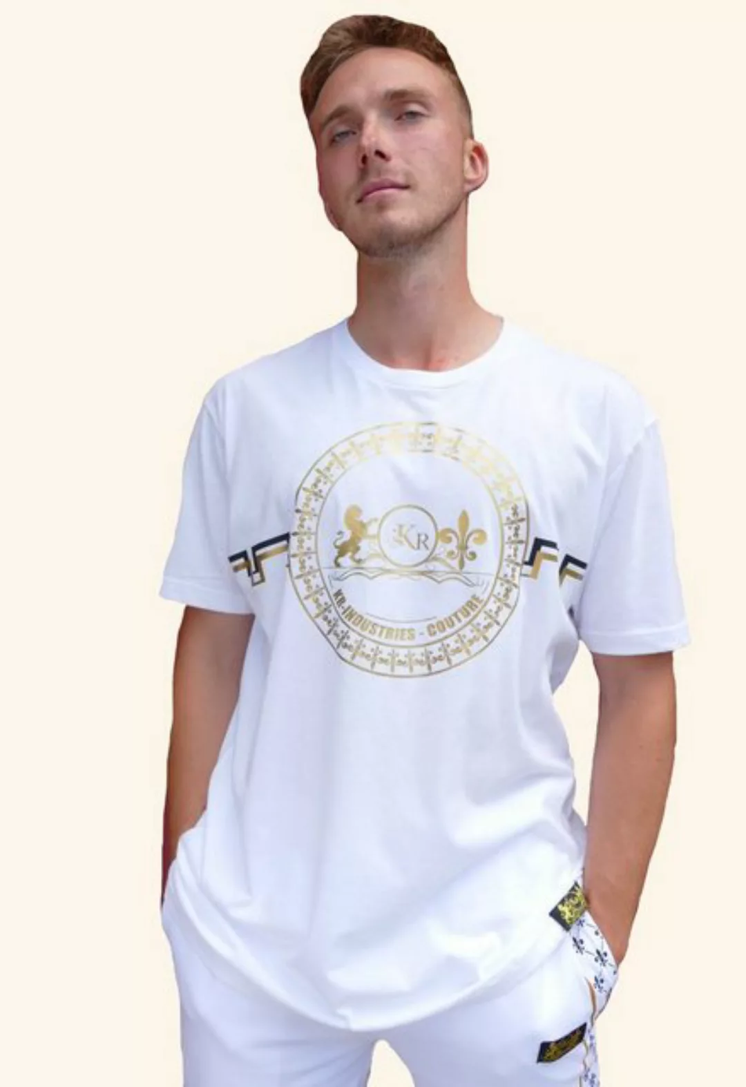 KR-Industries T-Shirt Shirt Serpentin stylisches Shirt mit hohem Tragekomfo günstig online kaufen