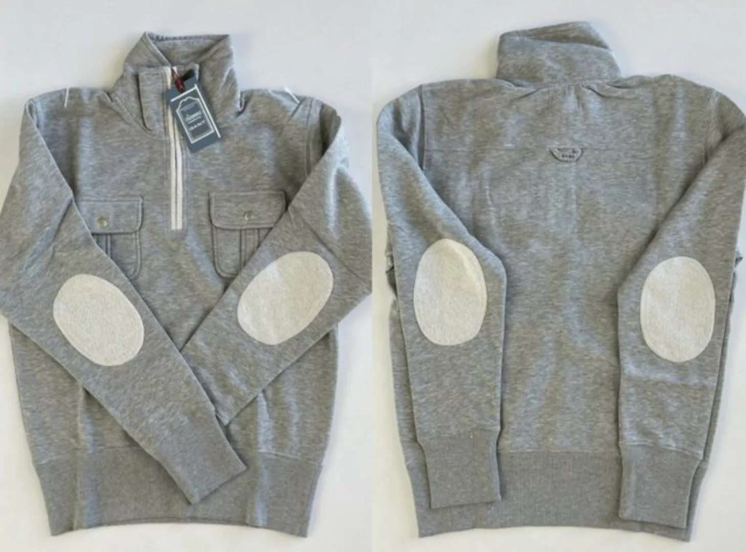 Gant Sweatshirt GANT Men's Classic Cotton Half Zip Jumper Pullover Sweater günstig online kaufen