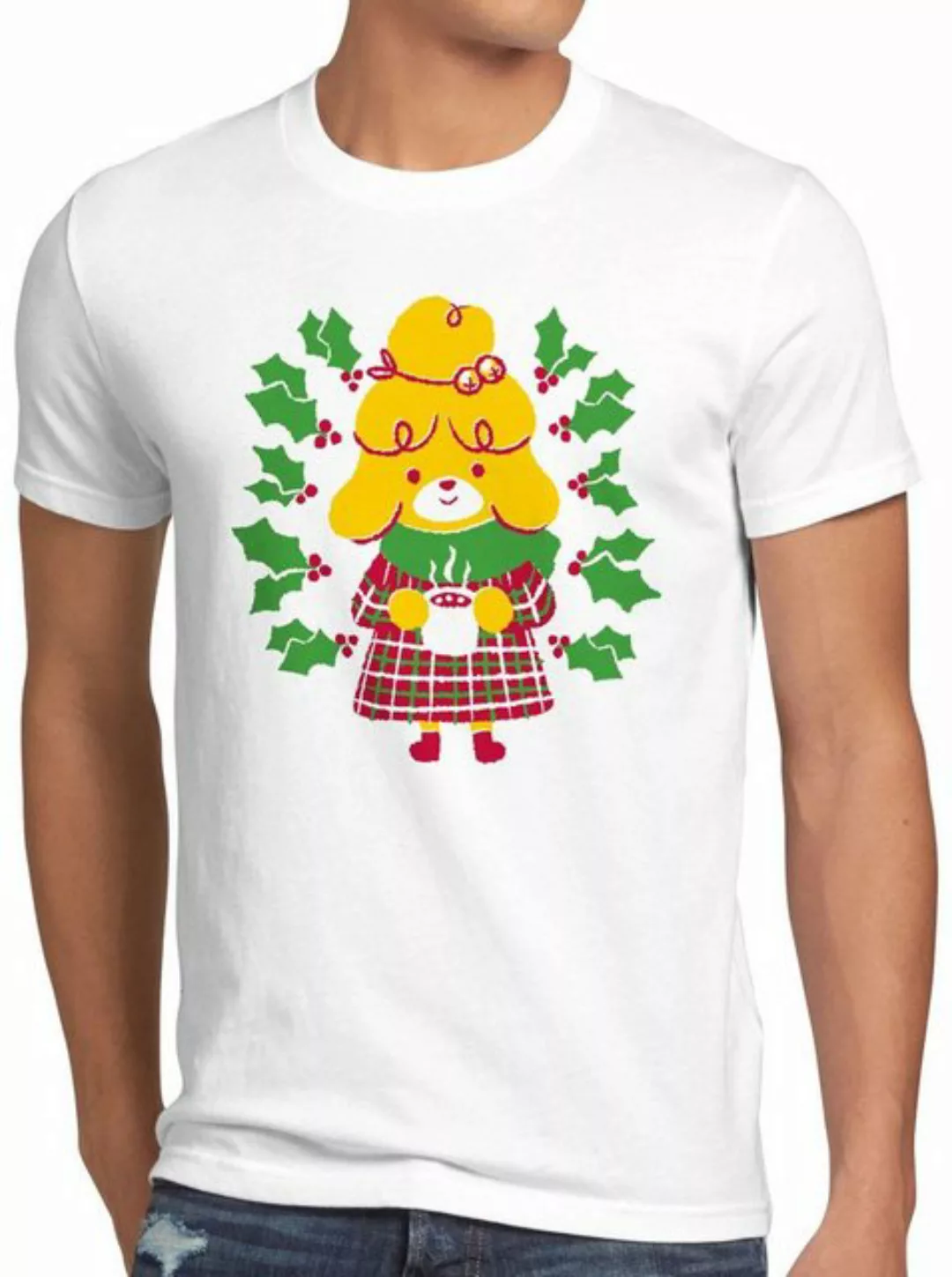 style3 Print-Shirt Herren T-Shirt Crossing Christmas Sweater switch ugly pu günstig online kaufen