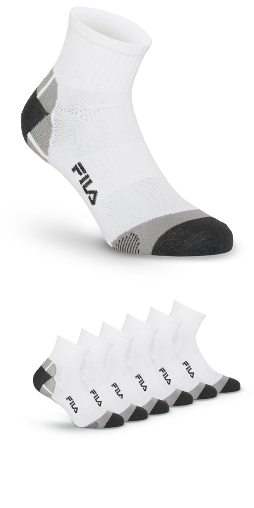 Fila Sneakersocken, (6er Pack), mit Logo-Schriftzug günstig online kaufen