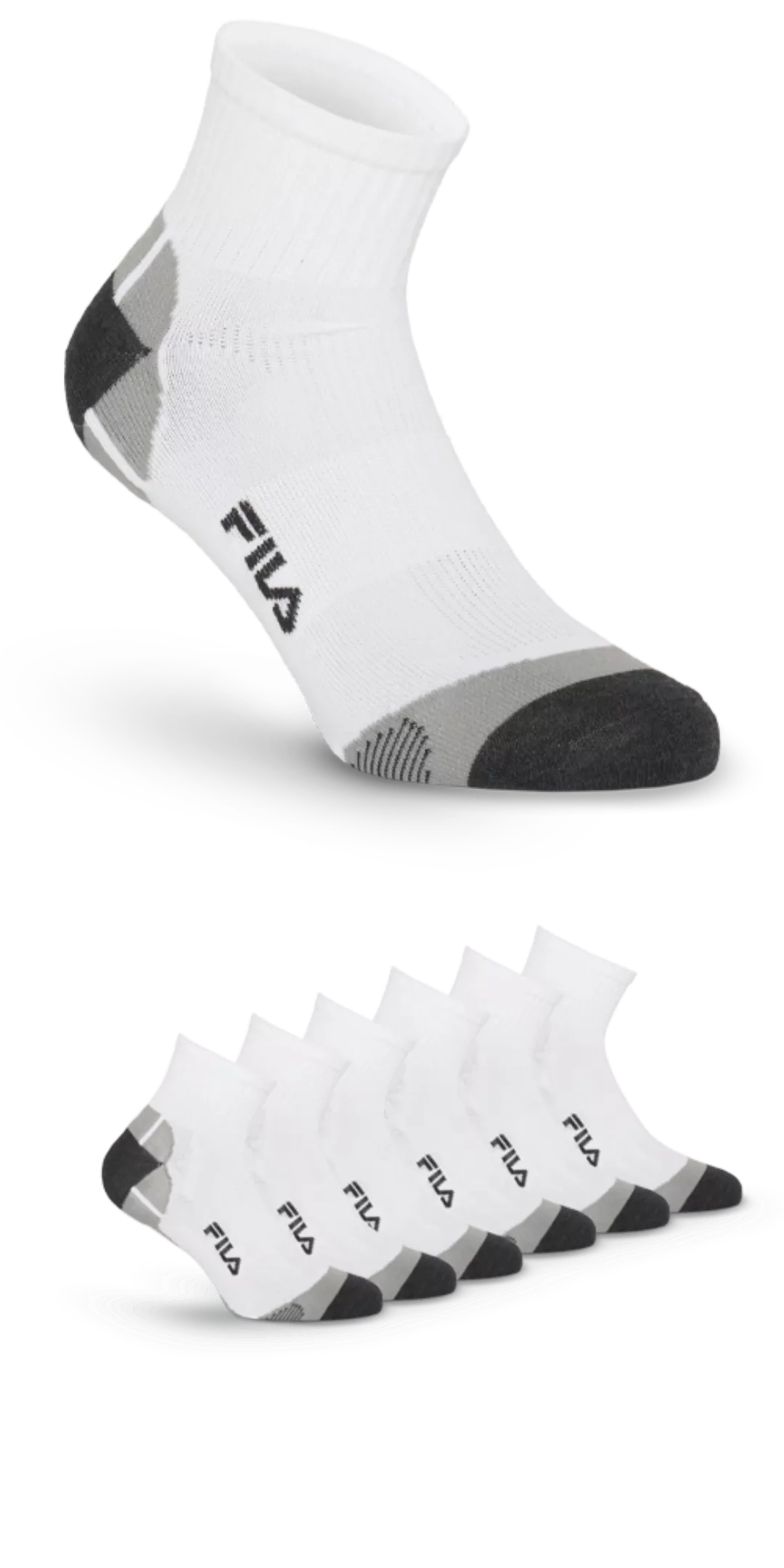 Fila Sneakersocken, (6er Pack), mit Logo-Schriftzug günstig online kaufen