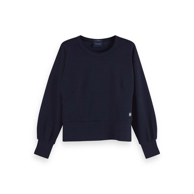 Maison Scotch Fleecepullover Maison Scotch Damen Sweatshirt Chic Crewneck 1 günstig online kaufen