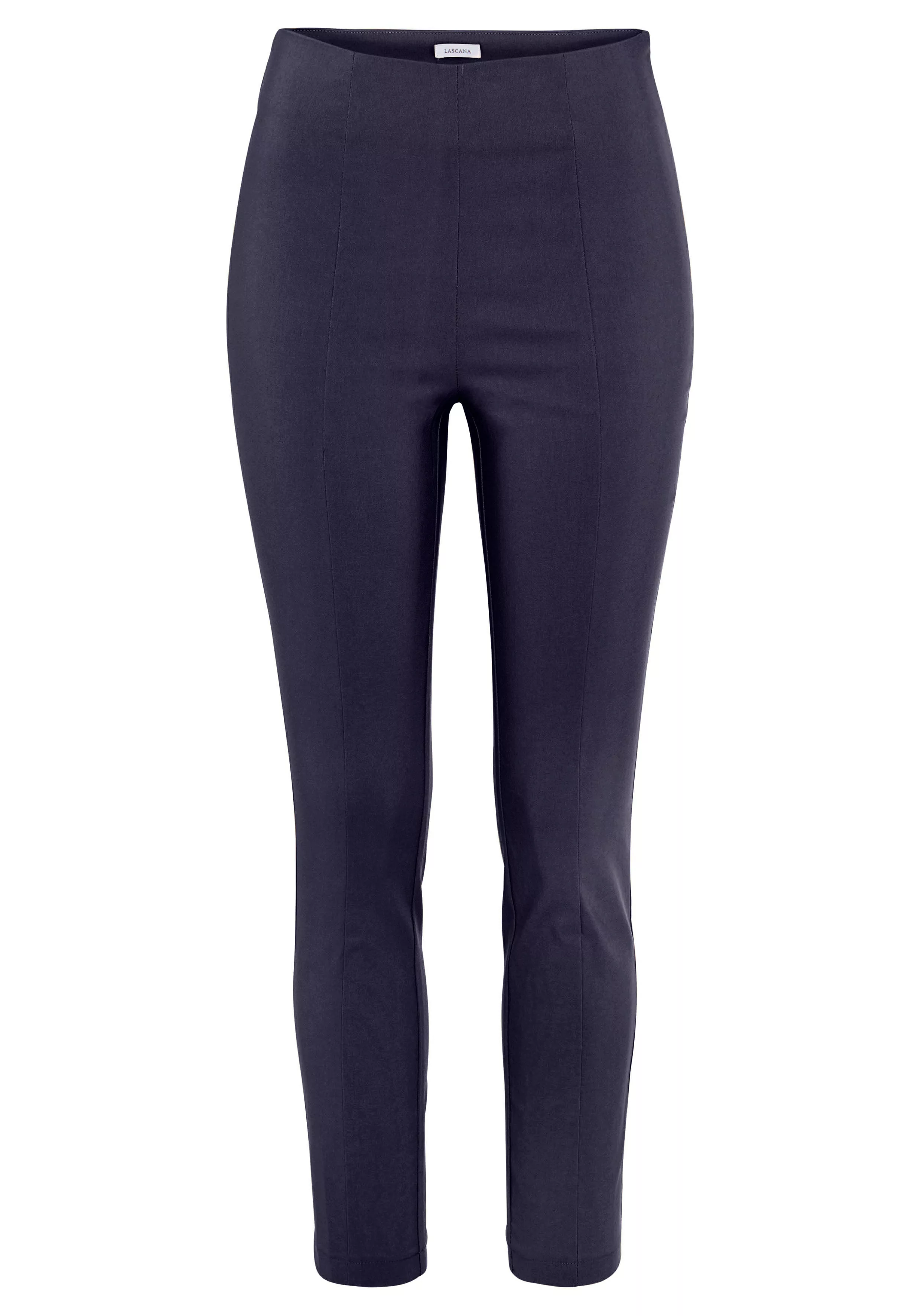 LASCANA Stretch-Hose, mit figurschmeichelndem Bund, elegante Stoffhose in s günstig online kaufen