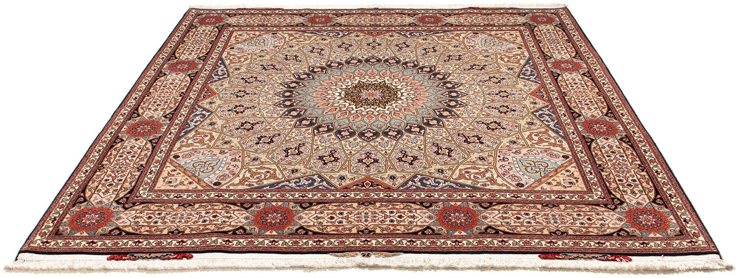 morgenland Orientteppich »Perser - Täbriz - Royal quadratisch - 206 x 204 c günstig online kaufen