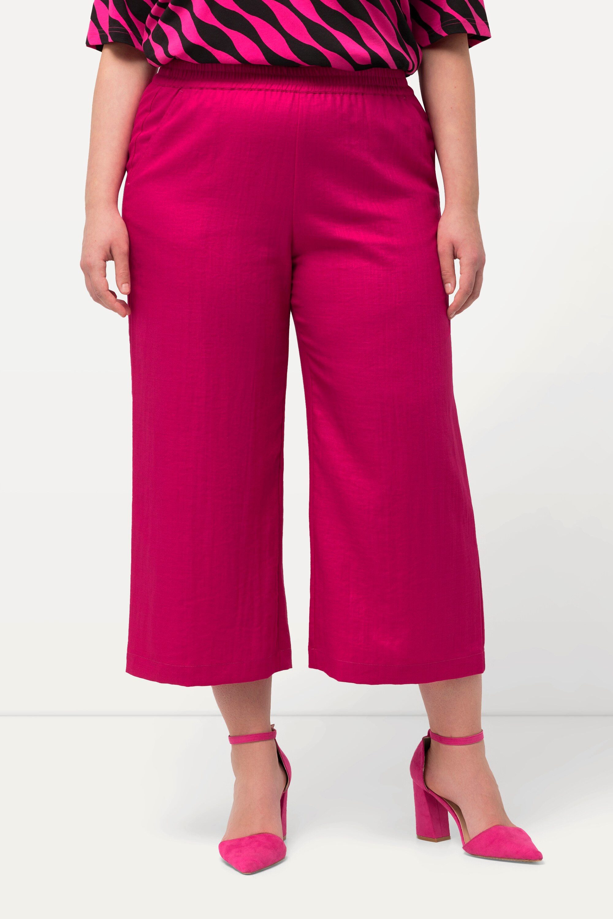 Ulla Popken Culotte Culotte wadenlang weites günstig online kaufen