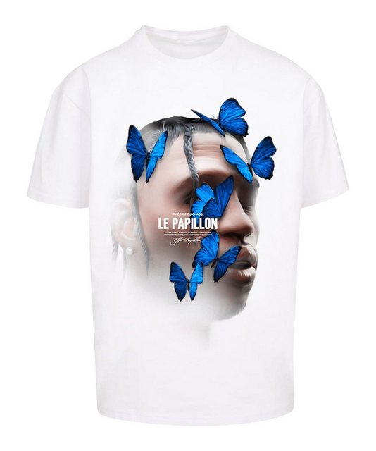 Mister Tee T-Shirt Le Papillon Oversized T-Shirt Baumwolle günstig online kaufen